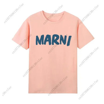 Ženska odjeća velikih veličina Pamuk luksuznih marki Ženske široke majice kratkih rukava s otisnutim slovima O-izrez rukava Korean Style Lover Paar Top Tee