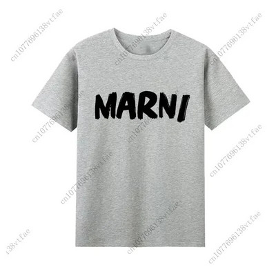 Ženska odjeća velikih veličina Pamuk luksuznih marki Ženske široke majice kratkih rukava s otisnutim slovima O-izrez rukava Korean Style Lover Paar Top Tee