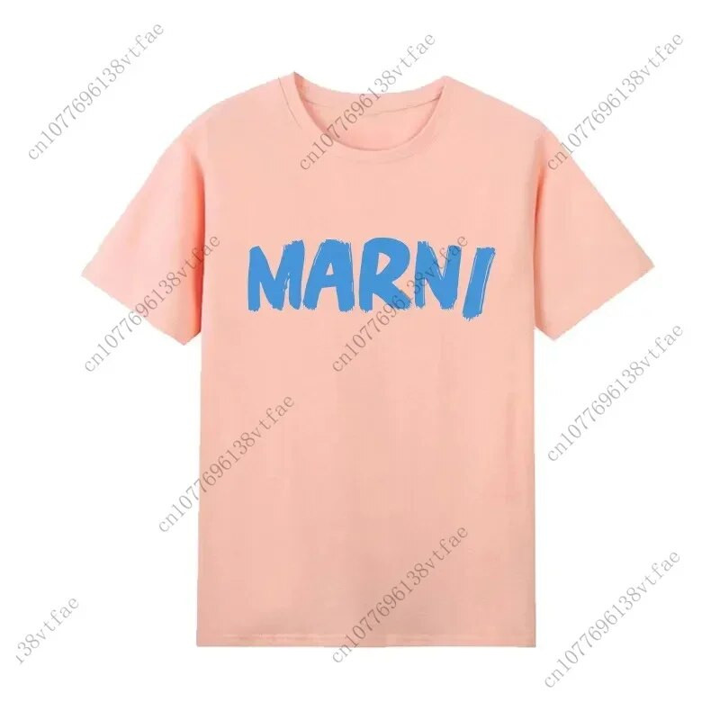 Ženska odjeća velikih veličina Pamuk luksuznih marki Ženske široke majice kratkih rukava s otisnutim slovima O-izrez rukava Korean Style Lover Paar Top Tee