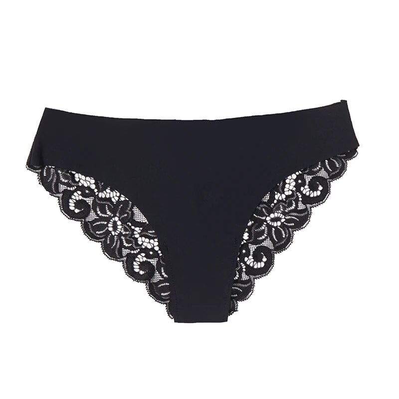 Giczi 3PCS Ženske gaćice Set od slatke čipke Žensko donje rublje Izdubljeno Seksi donje rublje Meke svilene satenske gaćice Ugodne ženske gaćice