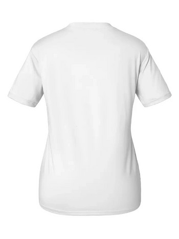 Дамска тениска Големи размери Свободно горнище Boss Series щамповани горнища с кръгло деколте и къси ръкави Модна ежедневна долна риза Топ