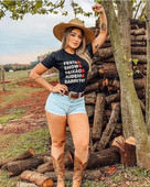 Μπλουζάκι με μεγάλο μπούστο για κορίτσια Easy Letter Print Plus Size Βαμβακερό γυναικείο μπλουζάκι Street Black T-shirt Micro Stretch Sports τοπ