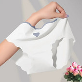 M-XL Slip de damă, fără sudură, din mătase de gheață, lenjerie de corp subțire, sexy, chiloți cu talie medie, fără urme, lenjerie pentru femeie intimă