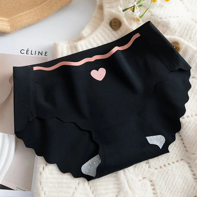 M-XL Slip de damă, fără sudură, din mătase de gheață, lenjerie de corp subțire, sexy, chiloți cu talie medie, fără urme, lenjerie pentru femeie intimă