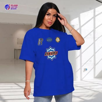 Μπάλα Λογότυπο Plus Size Γυναικείο T-Shirt Γραφικό δώρο οπαδών ποδοσφαίρου ποδόσφαιρο αθλητικό γυναικείο βαμβακερό άνετο μπλουζάκι