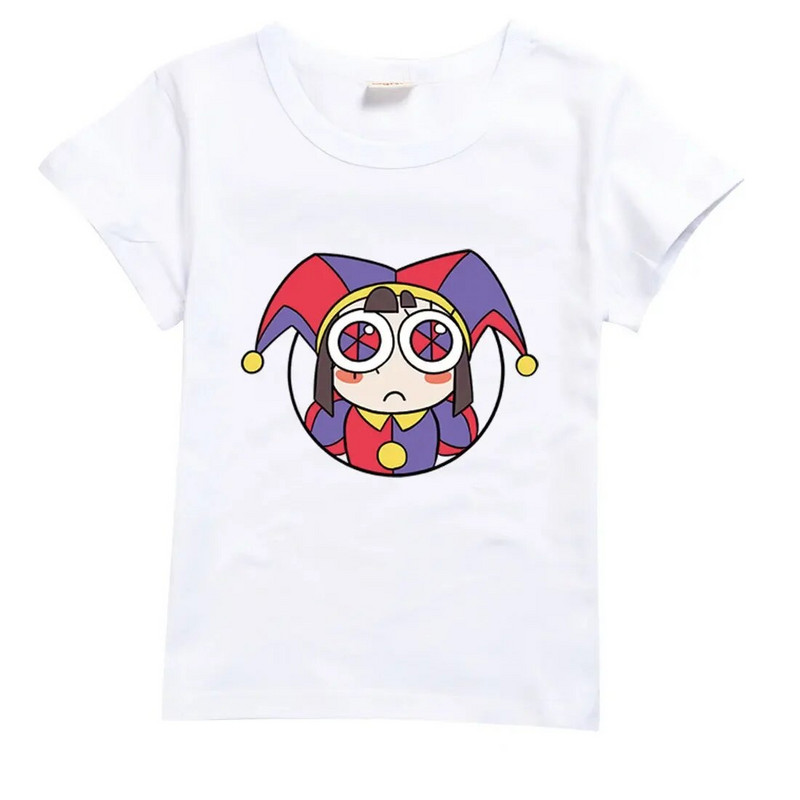 Animacinių filmų marginti marškinėliai Pamni Madingi laisvalaikio trumpomis rankovėmis laisvi pavasario vasaros apranga Moteriški drabužiai Kieti viršutiniai plius dydis