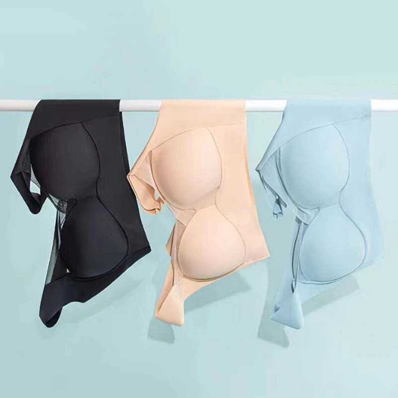 Seksi gornji bešavni grudnjak bez šavova Push Up grudnjak velike veličine Ženski bežični grudnjak Žensko donje rublje Sportski grudnjak bez žica bez okvira