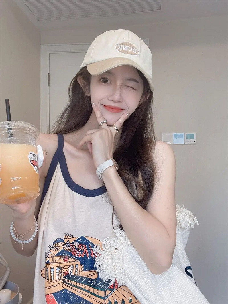 Studentska ljetna slatka pidžama spavaćica Ženska seksi kućna odjeća bez rukava Ženska udobna ležerna spavaćica s printom