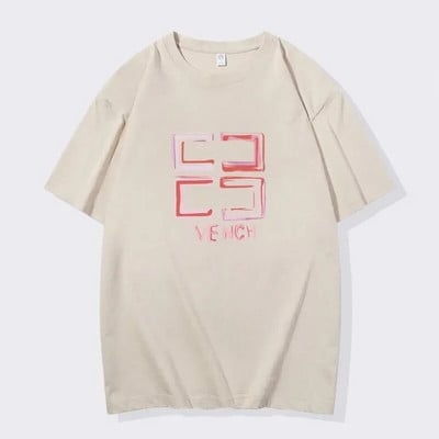 Ljetna pamučna majica velikih veličina za muškarce Visokokvalitetna majica kratkih rukava Marka majice kratkih rukava Ženska odjeća Y2k modna majica s kratkim rukavima