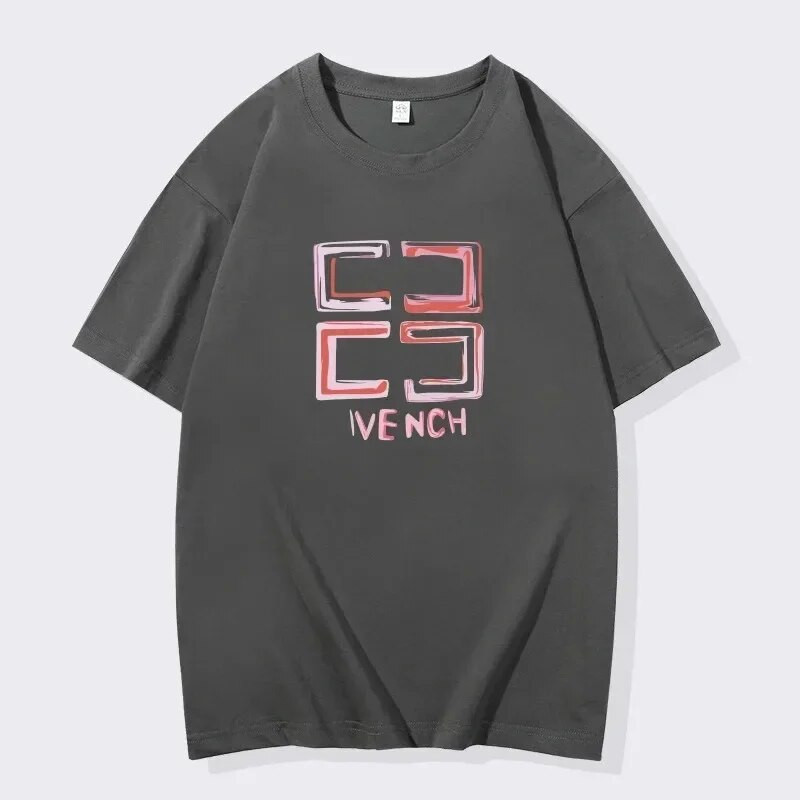 Ljetna pamučna majica velikih veličina za muškarce Visokokvalitetna majica kratkih rukava Marka majice kratkih rukava Ženska odjeća Y2k modna majica s kratkim rukavima