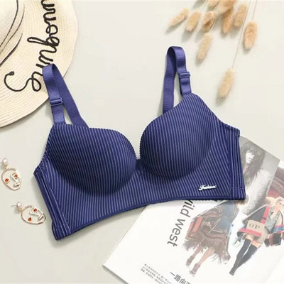 Vrhunski brend Romantic Temptation grudnjak Komplet ženskog prugastog donjeg rublja Vruća rasprodaja Push Up bešavnog donjeg rublja Ženski kompleti 90C