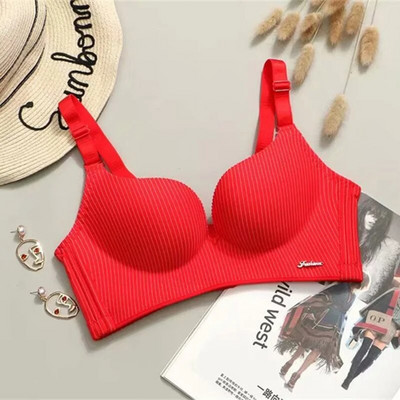 Vrhunski brend Romantic Temptation grudnjak Komplet ženskog prugastog donjeg rublja Vruća rasprodaja Push Up bešavnog donjeg rublja Ženski kompleti 90C