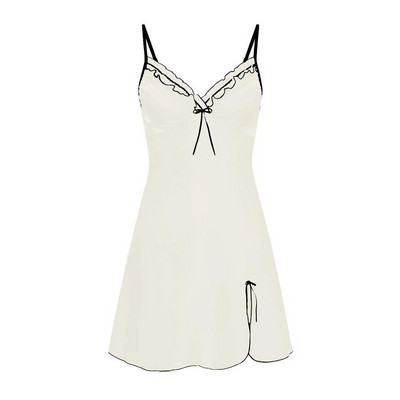 Γυναικεία Sexy V Neck Sling Sleepwear Γυναικεία Νέα Αμάνικα Γυναικεία Sexy Nightdress Sleepwear Suspender Lace Seductive εσώρουχα