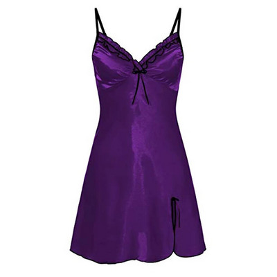 Γυναικεία Sexy V Neck Sling Sleepwear Γυναικεία Νέα Αμάνικα Γυναικεία Sexy Nightdress Sleepwear Suspender Lace Seductive εσώρουχα
