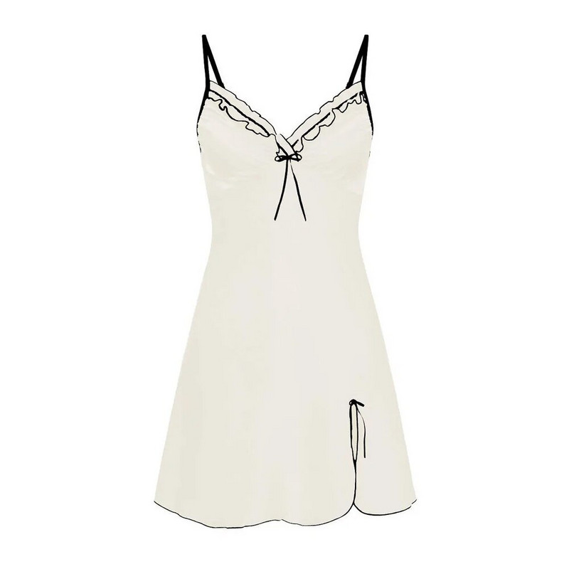 Γυναικεία Sexy V Neck Sling Sleepwear Γυναικεία Νέα Αμάνικα Γυναικεία Sexy Nightdress Sleepwear Suspender Lace Seductive εσώρουχα