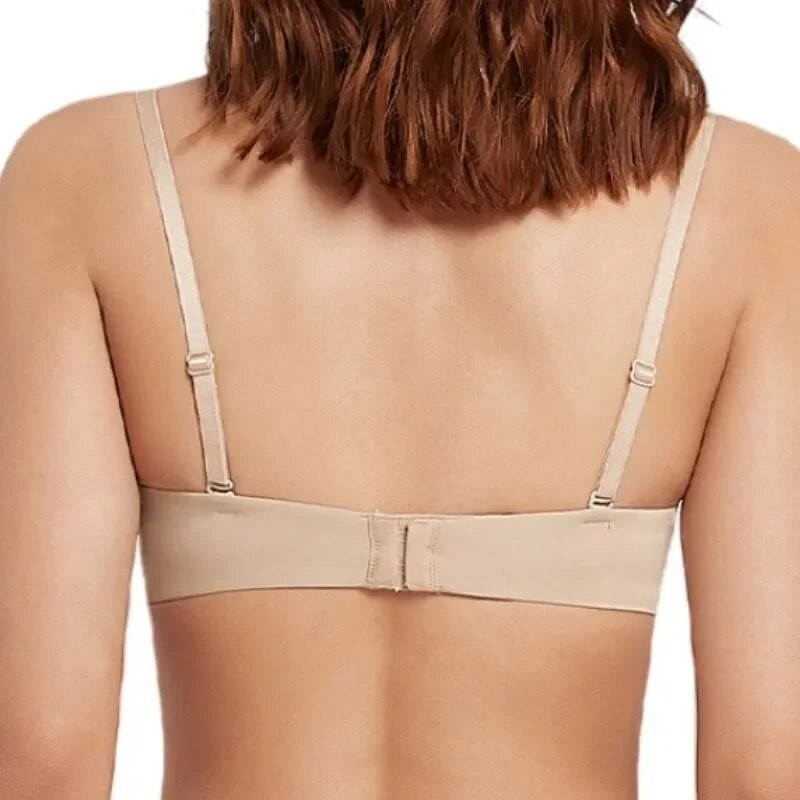 Bešavni grudnjaci za žene Nevidljivo donje rublje Push Up grudnjak 1/2 košarice Bralette Udobni grudnjak Nonwire Jednostavno seksi donje rublje