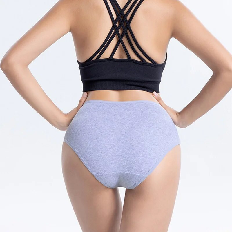 3PCS/Set Ženske seksi bešavne pamučne gaćice Velike veličine Donje rublje Ženske gaće Djevojčice 6 Jednobojne mekane gaćice Donje rublje 8815