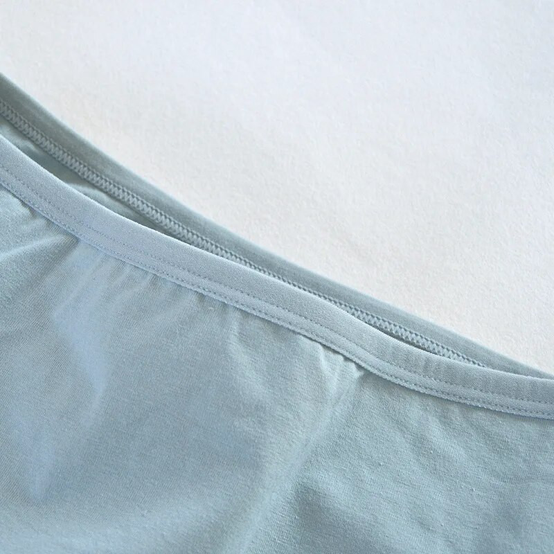 3PCS/Set Ženske seksi bešavne pamučne gaćice Velike veličine Donje rublje Ženske gaće Djevojčice 6 Jednobojne mekane gaćice Donje rublje 8815
