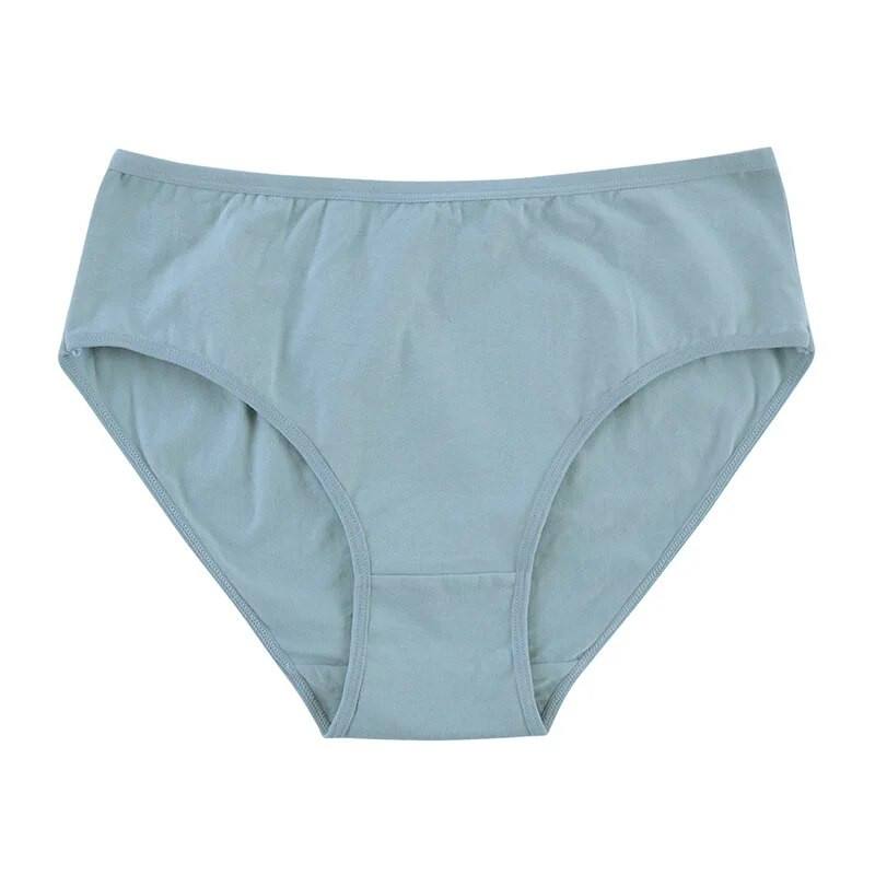 3PCS/Set Ženske seksi bešavne pamučne gaćice Velike veličine Donje rublje Ženske gaće Djevojčice 6 Jednobojne mekane gaćice Donje rublje 8815