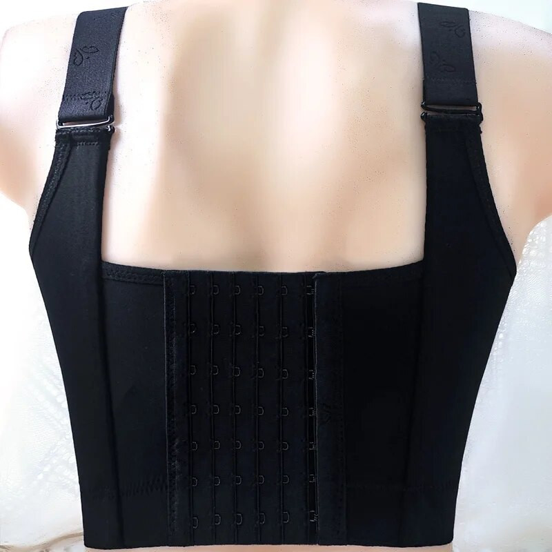 Σέξι Γυναικείο Σουτιέν Plus Size Push Up Deep Cup Εσώρουχα χωρίς ραφές Χωρίς Ατσάλινο Δαχτυλίδι Άνετο Σουτιέν Κρυφό στην πλάτη λίπος γιλέκο σουτιέν BCD Cup 34-50