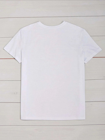 Дамска памучна тениска с големи размери Дамска тениска с щампи на звезди Vintage Street Ежедневна тениска Тениска за момичета с големи гърди