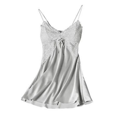 Lenjerie sexy Cămașă de noapte pentru femei Lenjerie de noapte fără crotch Pijamale Rochie de noapte din dantelă Costume erotice Lenjerie exotică pentru femei G-String