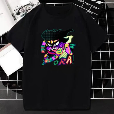 Tricou cu imprimeu grafic JOJO Bizarre Adventure Anime japonez Bărbați Femei Fashion Streetwear Tricou cu mânecă scurtă Plus Size Unisex