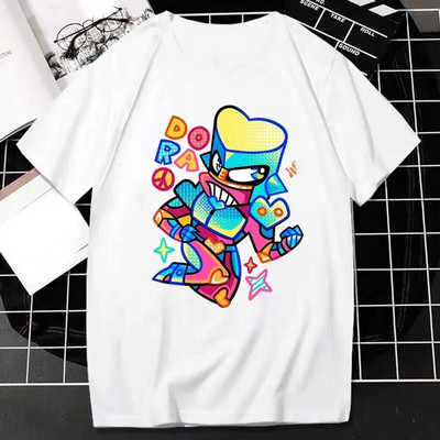 Tricou cu imprimeu grafic JOJO Bizarre Adventure Anime japonez Bărbați Femei Fashion Streetwear Tricou cu mânecă scurtă Plus Size Unisex