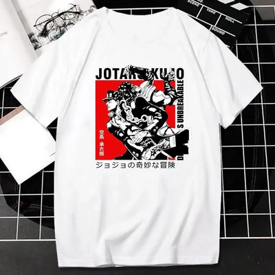 Tricou cu imprimeu grafic JOJO Bizarre Adventure Anime japonez Bărbați Femei Fashion Streetwear Tricou cu mânecă scurtă Plus Size Unisex
