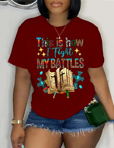 Ljeto 2024. Majica kratkih rukava s okruglim izrezom za žene Ležerna majica kratkih rukava s printom Odjeća velikih veličina Fernando Alonso Harajuku Y2K majice