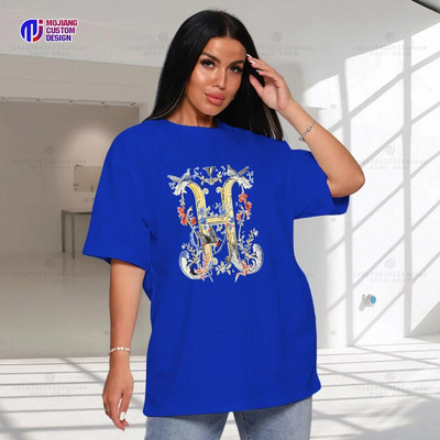 H Brand Plus Size T-shirt Designer Luxury Brand Καλύτερη εφαρμογή από καθαρό βαμβάκι Υλικό casual fashion επώνυμα ρούχα