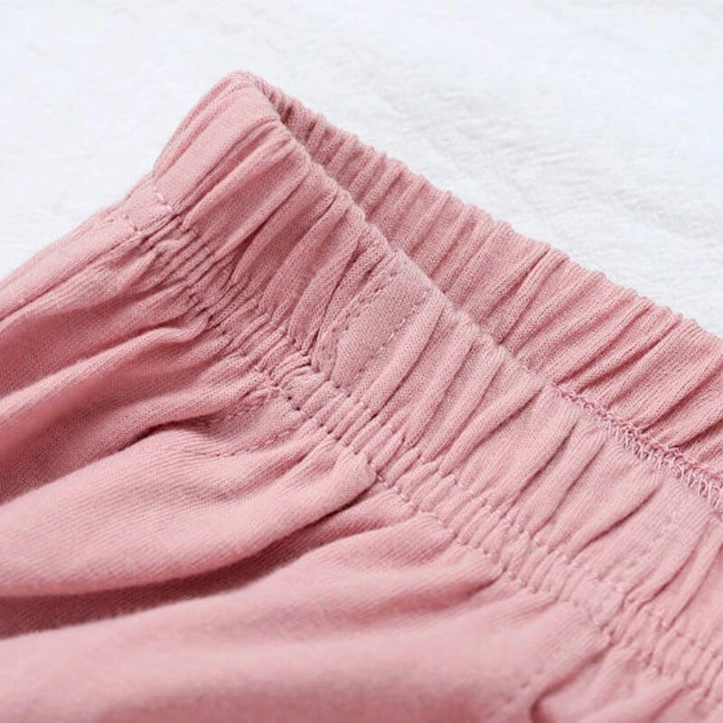 Sleep Bottoms Γυναικεία Casual Solid Minimalist Unisex Βαμβακερές πιτζάμες Παντελόνι Lounge Wear Γυναικεία Sleepwear Μαλακά ρούχα για το σπίτι Νέα μόδα