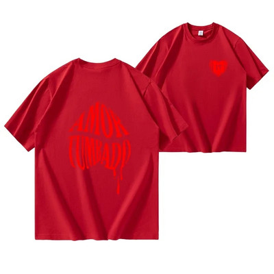 Velika veličina Corridos Tumbados Pamučna majica kratkih rukava Muška modna majica s kratkim rukavima Cano Ženska ležerna Harajuku ulična majica