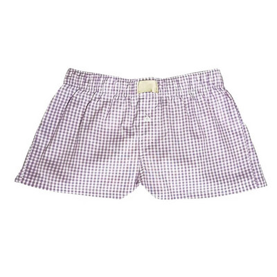 Női Y2k pizsama rövidnadrág Aranyos kockás Pj rövid nadrág Flanel Lounge Sleep Shorts Alsó Elasztikus derék táskás boxer atléta