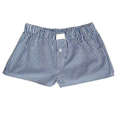 Női Y2k pizsama rövidnadrág Aranyos kockás Pj rövid nadrág Flanel Lounge Sleep Shorts Alsó Elasztikus derék táskás boxer atléta