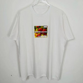 Velika kvalitetna majica kratkih rukava Muškarci Žene Unisex majica kratkih rukava za 20. godišnjicu Strawberry print Pamučna osnovna majica Besplatna dostava