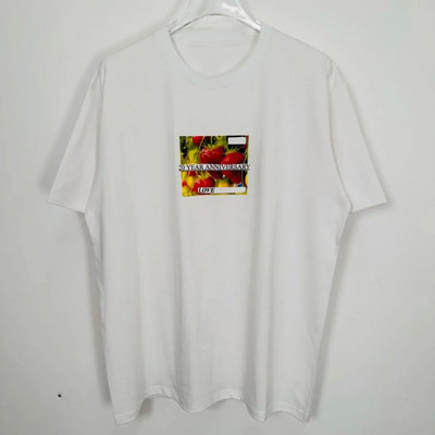 Голям размер Висококачествена тениска Мъже Жени Унисекс Тениска 20th Anniversary Strawberry Print Памук Basic Tee Безплатна доставка