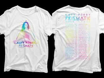 Katy Perry Περιφερειακό Ίδιο κοντομάνικο μπλουζάκι Street Retro style Plus μέγεθος Γυναικεία φαρδιά βαμβακερά γυναικεία μπλουζάκια υψηλής ποιότητας