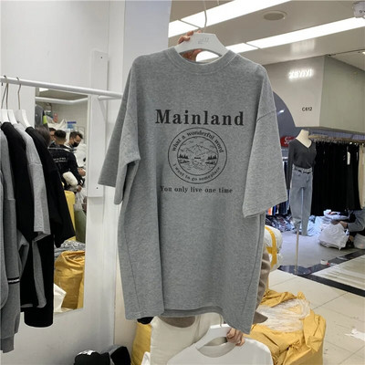 Dámske módne značkové tričká Bavlnené tričká Plus Size Dámske tričká s krátkym rukávom Oblečenie Doprava zdarma