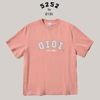 Summer Plus Size Γυναικεία Κορεάτικα μπλουζάκια με εξειδικευμένες επωνυμίες Ioio Letter εκτύπωση ΚΟΡΥΦΑΙΟ Βαμβακερό ανδρικό εξειδικευμένο μπλουζάκι μόδας ρούχα