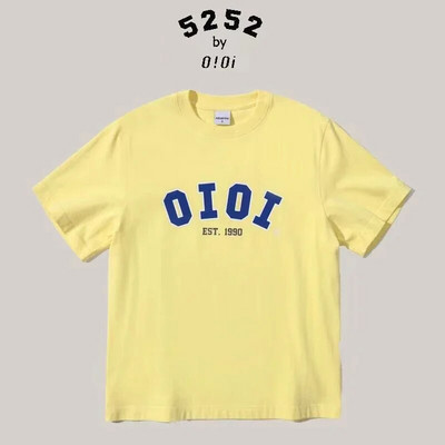 Vară Plus Size Femei Branduri de nișă coreeană Tricou Ioio Imprimare cu litere TOP supradimensionat Bumbac Bărbați Branduri de nișă Tricou Haine de modă