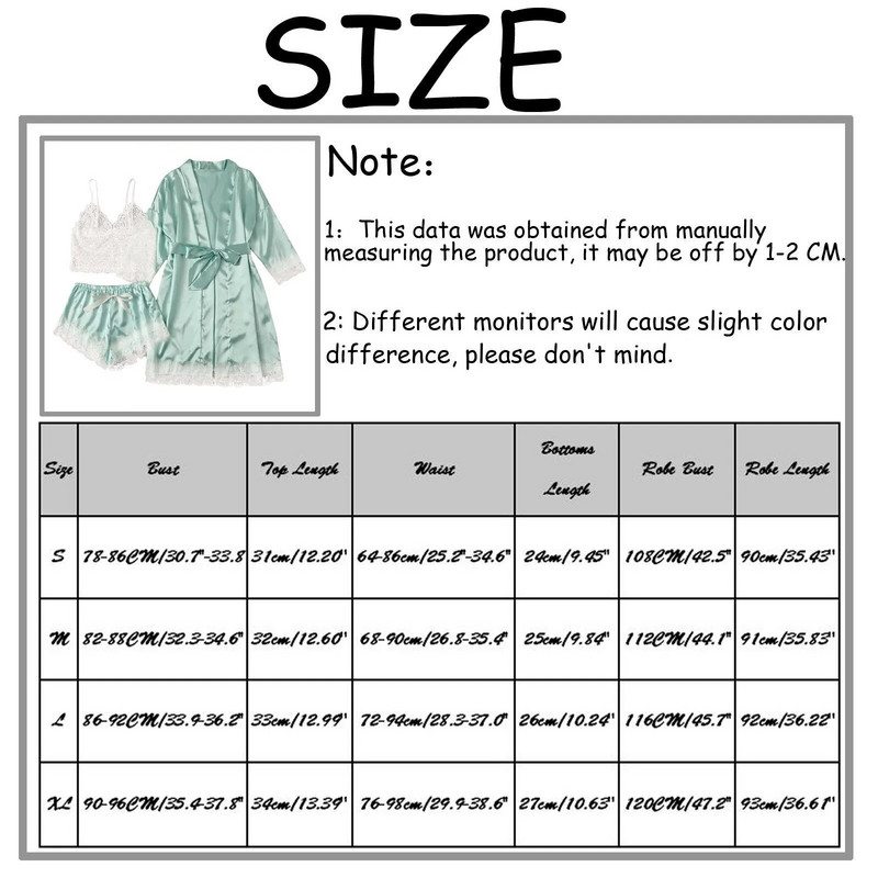 Σέξι γυναικεία σετ εσωρούχων Garter Ρόμπες Δαντελένιο κορμάκι Βαθύ εσώρουχο λαιμόκοψης Άνετο Νυχτικό Πυτζάμες Ανοιξιάτικο νυχτικό