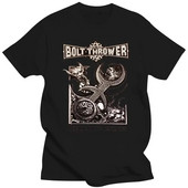 Bolt Thrower Art T-shirt majica Muškarci Žene Pamučne majice s O-izrezom Ljetne modne majice kratkih rukava Plus veličina