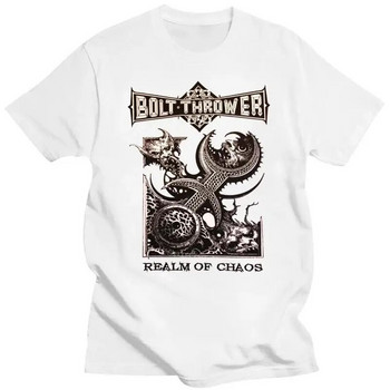 Болт Thrower Art T-Shirt Мъже Жени Памучни тениски с О-образно деколте Летни модни горнища с къс ръкав Плюс размер