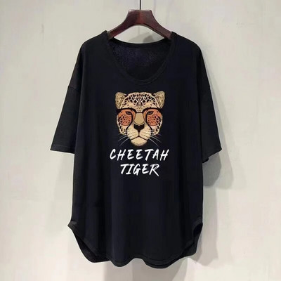 Nagy méretű női ruházat bő elasztikus kényelmes póló női nyári nagy, nagy, nagyobb méretű kényelmi felsők Alkalmi nagyméretű női rövidnadrágok