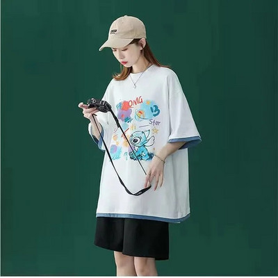 Nagy méretű női ruházat bő elasztikus kényelmes póló női nyári nagy, nagy, nagyobb méretű kényelmi felsők Alkalmi nagyméretű női rövidnadrágok