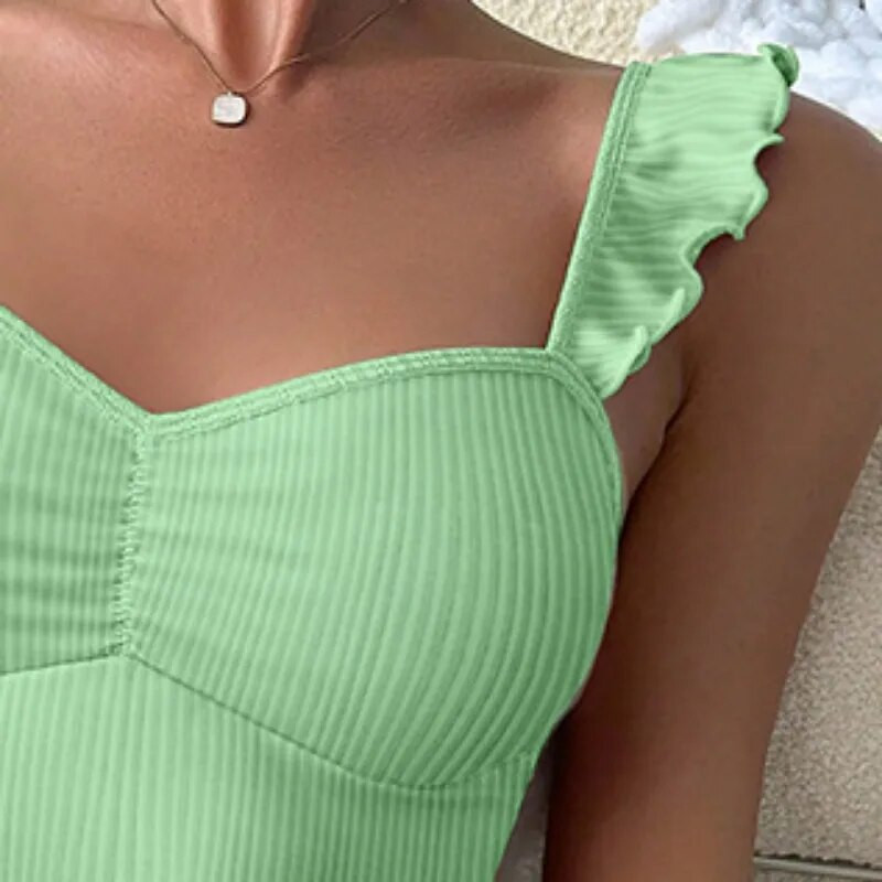 Moteriškos pižamos su skraidančiomis rankovėmis Seksualūs mieginiai drabužiai su apynasriu Moteriški pižamos su petnešėlėmis trumpi šortai Moteriški grynos spalvos naktiniai drabužiai namuose