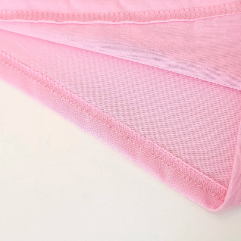 100 kg-os nyári egyszínű osztott rövid ujjú felsők, nagy méretű női alkalmi kerek nyakú pamut póló 9729