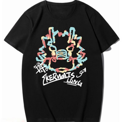 Γυναικείο μπλουζάκι Cotton Plus Size Anime Dragon Printing Γυναικείο T-shirt Micro-Stretch Street Sports T-shirt