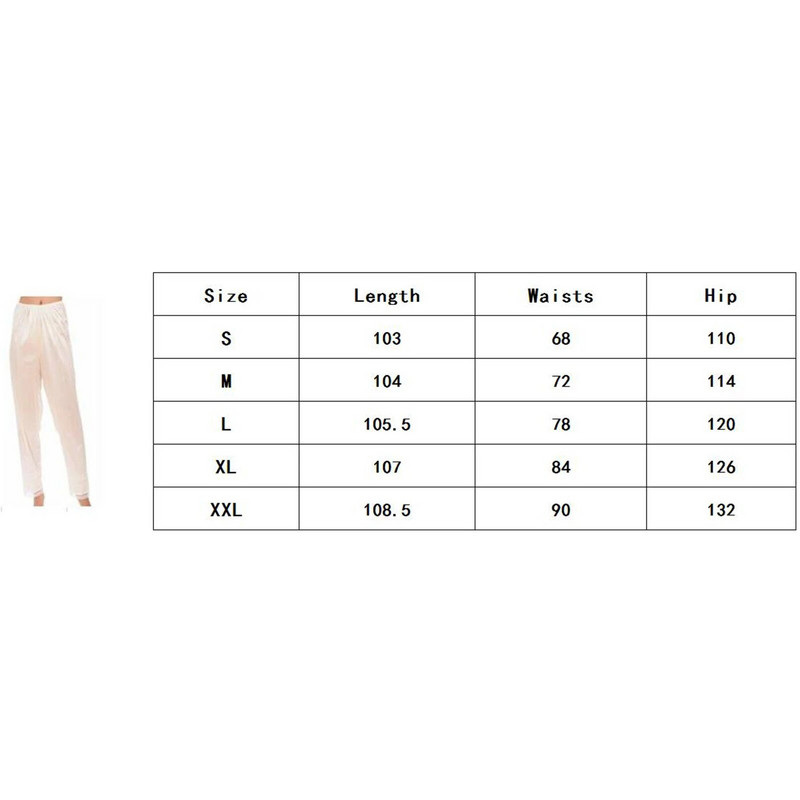 3 spalvų moteriškos minkštos pamušalas pižamos miegui naktiniai apatiniai poilsio kelnės plius dydis M-2XL